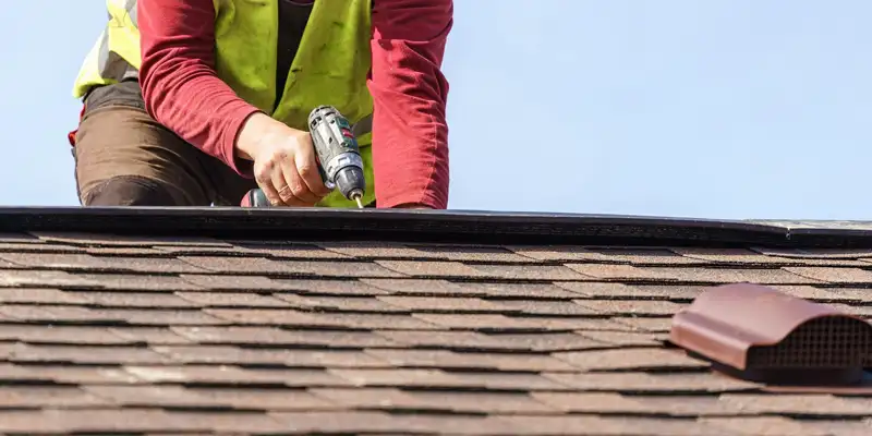 Détails de zinguerie